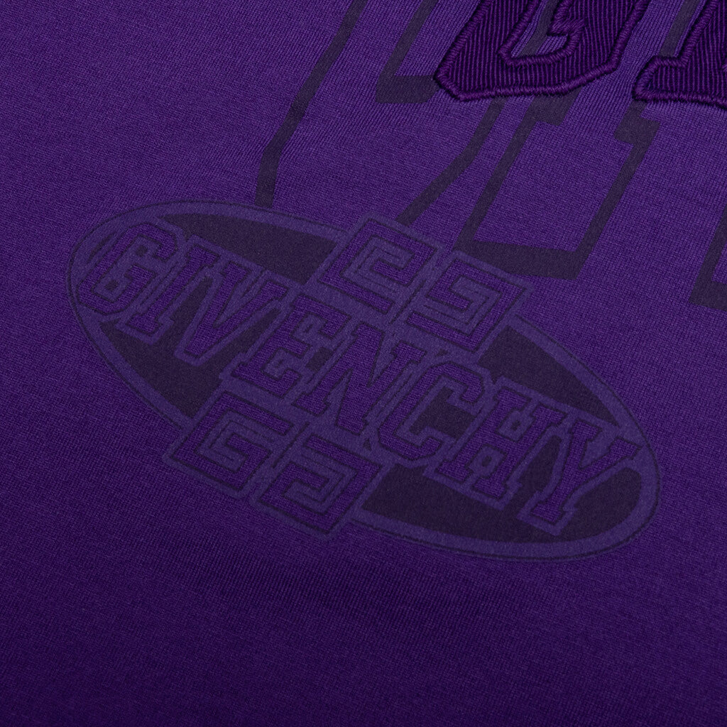 GIVENCHY OVERSIZED FIT T-SHIRT - PURPLE - 4