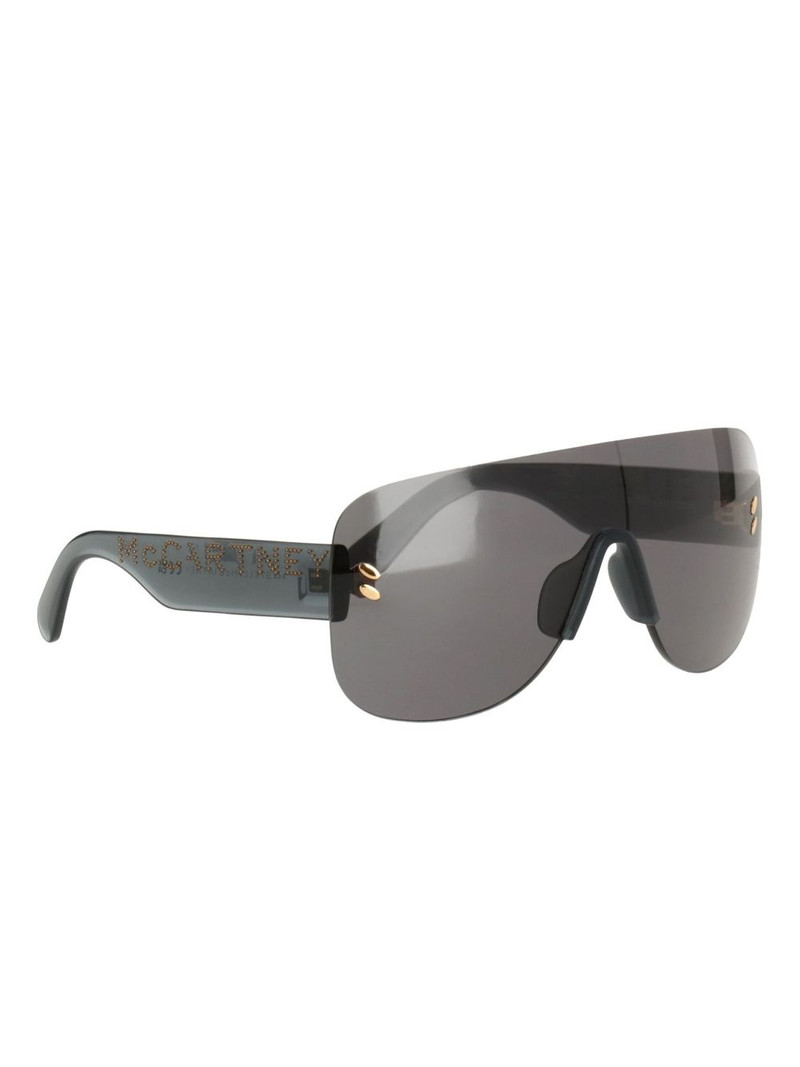 Stella McCartney shield frame sunglasses outlook