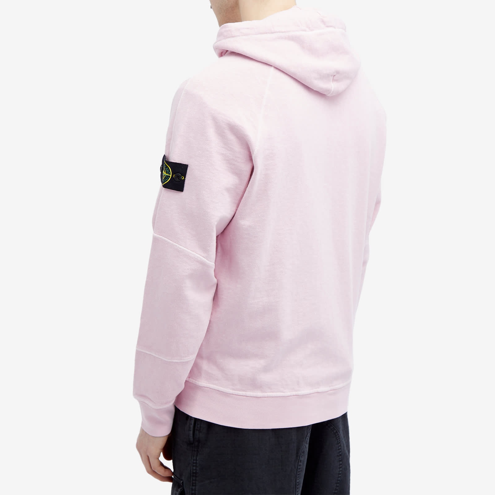 Stone Island Garment Dyed Malfile Zip Hoodie - 3