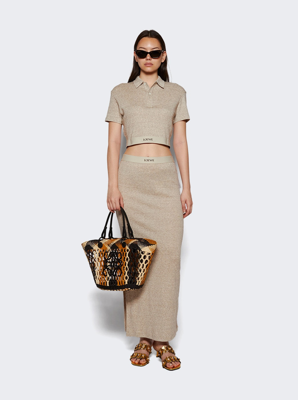 Skirt Beige Melange - 5