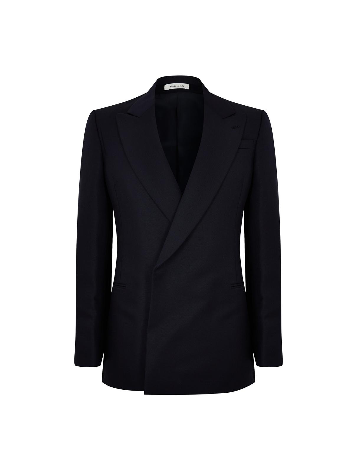 NEAT SHOULDER DOUBLE BREASTED JACKET. - 4