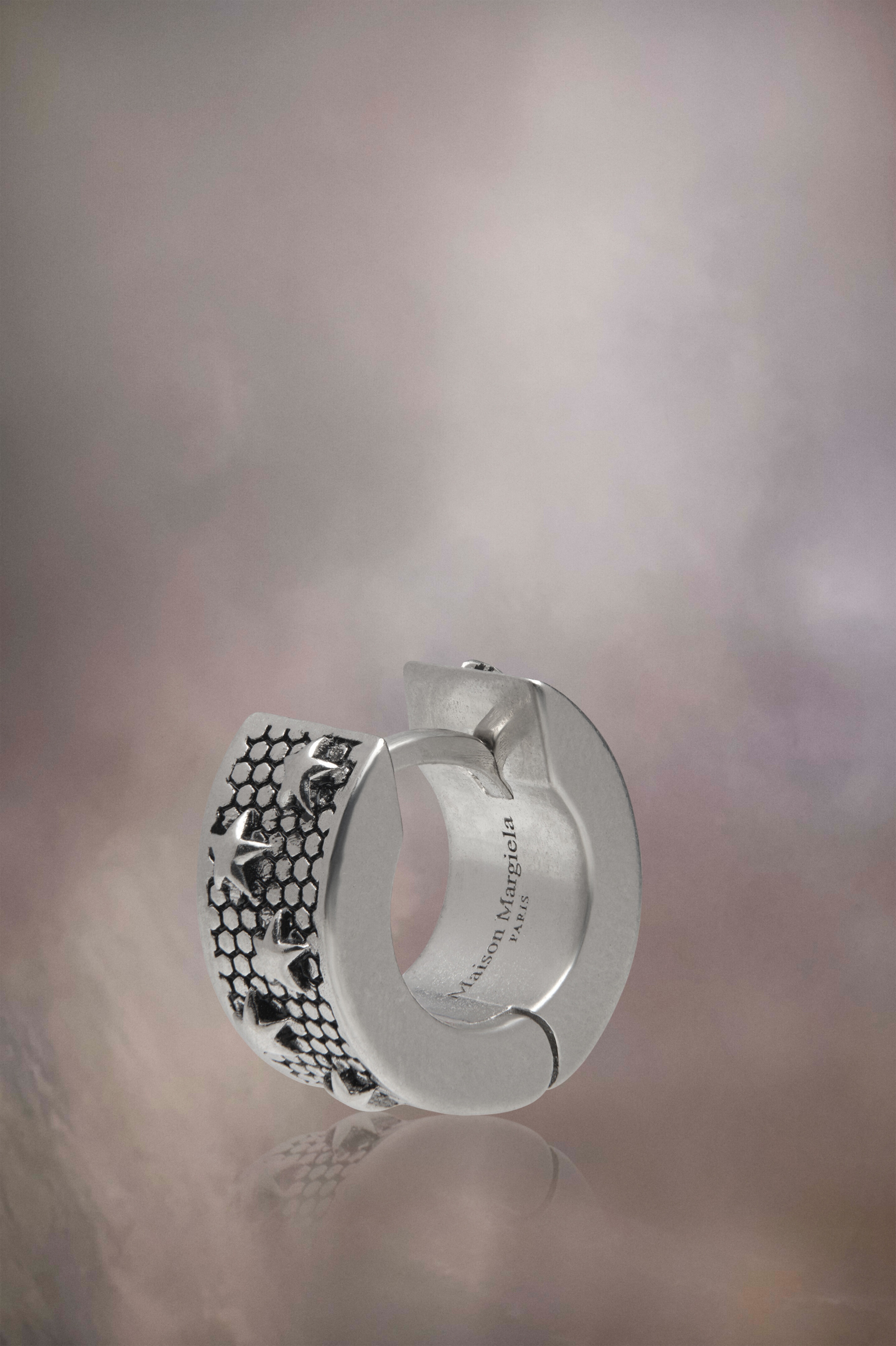 Star hoop earrings - 3