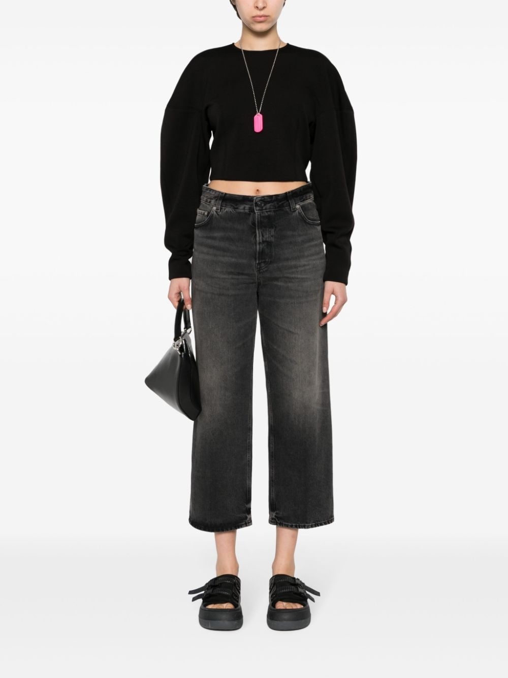 Betty mid-rise cropped jeans - 2