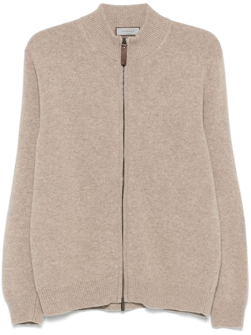 zip-up cardigan 1