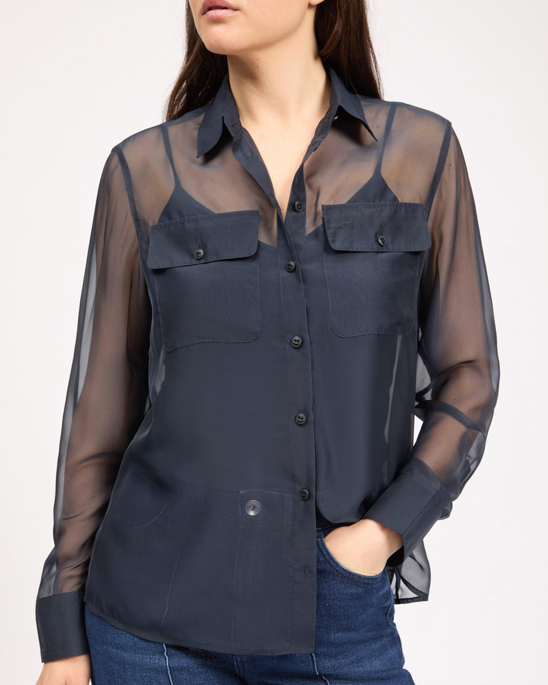 Stormy Flare Jean High-Rise in Vintage Stretch Denim 3