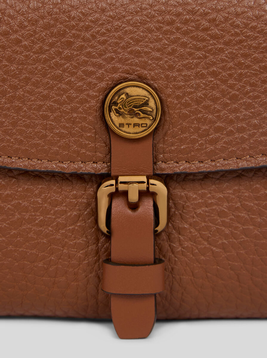 SMALL TUMBLED LEATHER PONY WALLET - 4