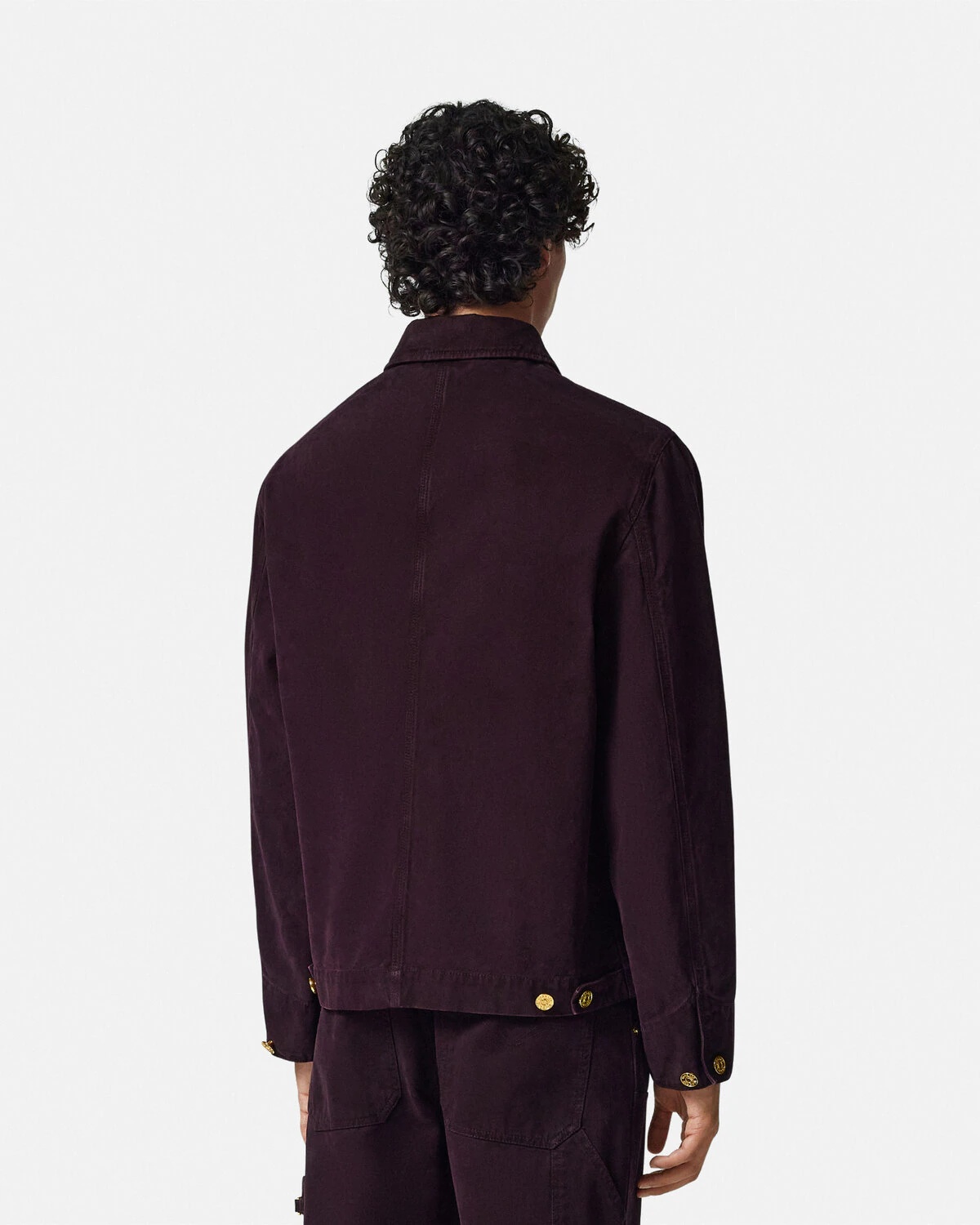 Overdyed Canvas Carpenter Jacket - 5