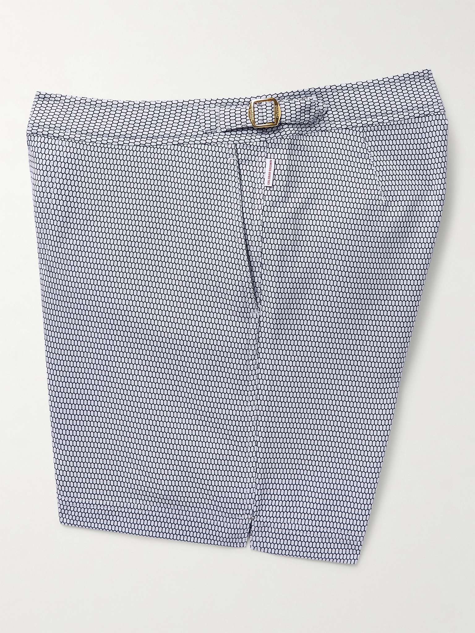 Bulldog X Fenella Slim-Fit Mid-Length Jacquard Swim Shorts - 6