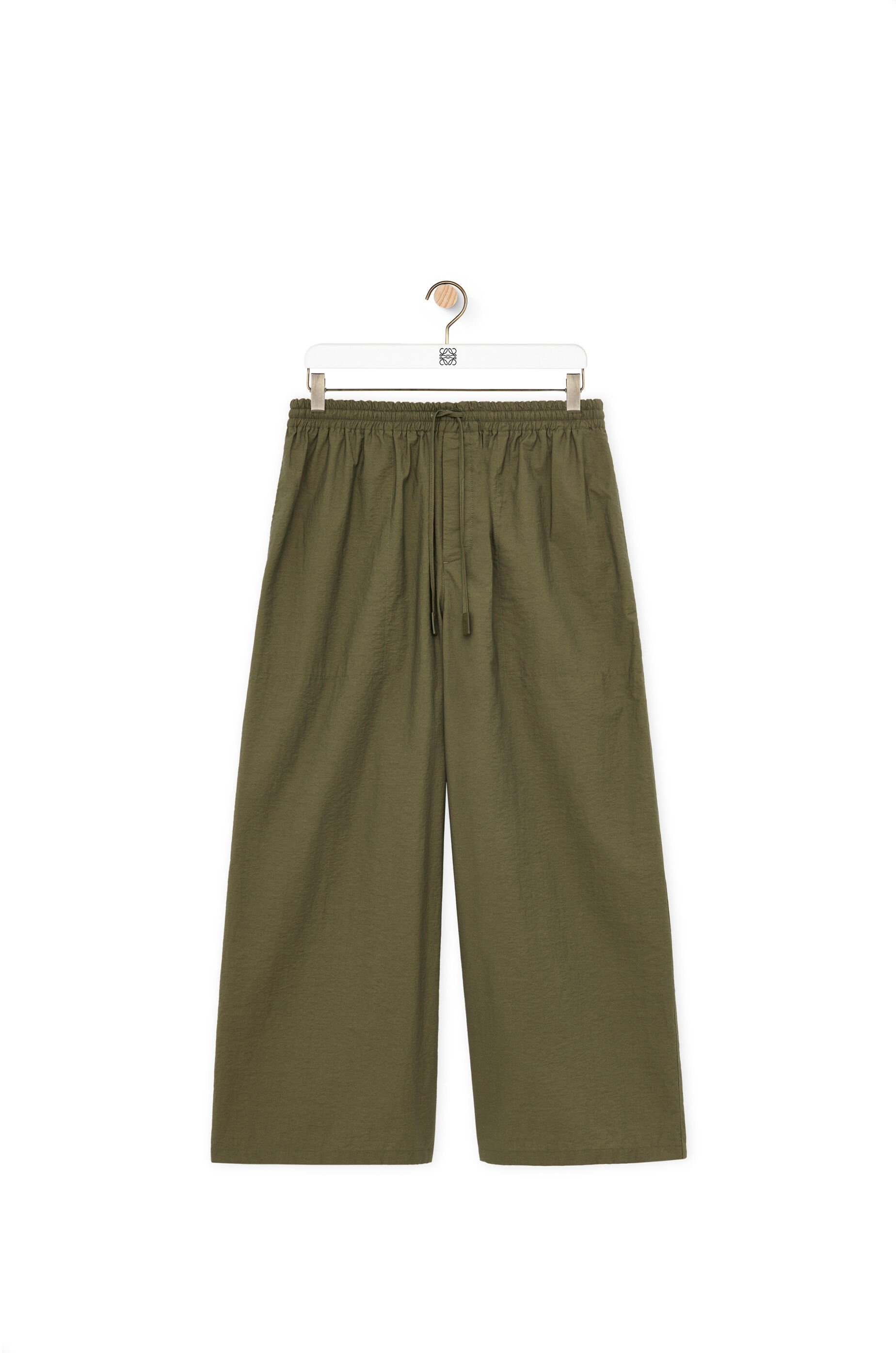Cropped trousers in cotton blend - 1