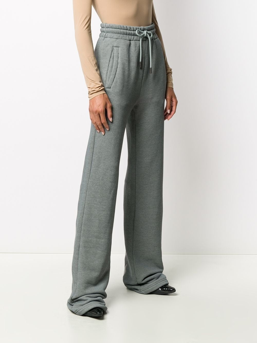 Diag wide-leg track pants - 3