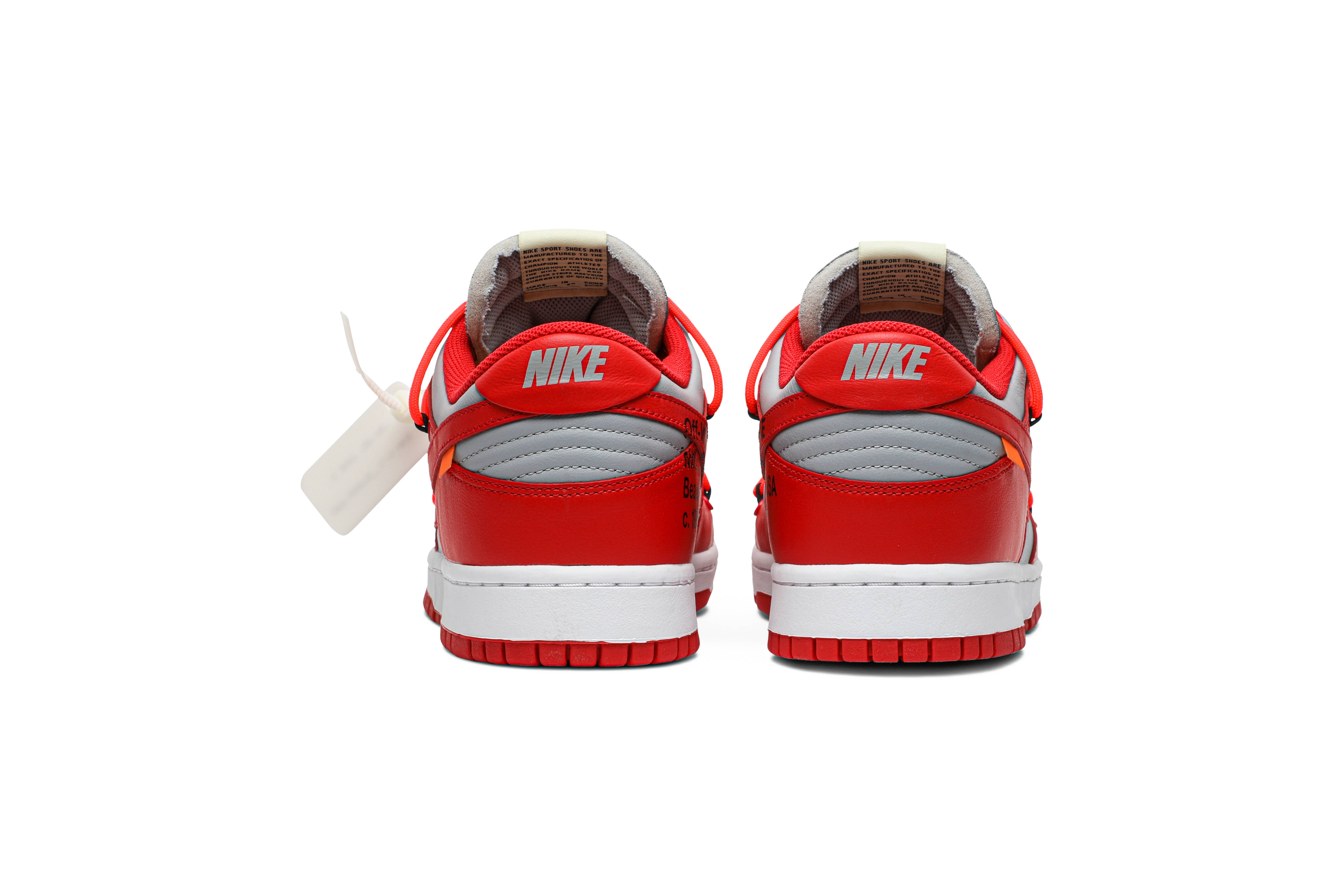 Off-White x Dunk Low 'University Red' - 6