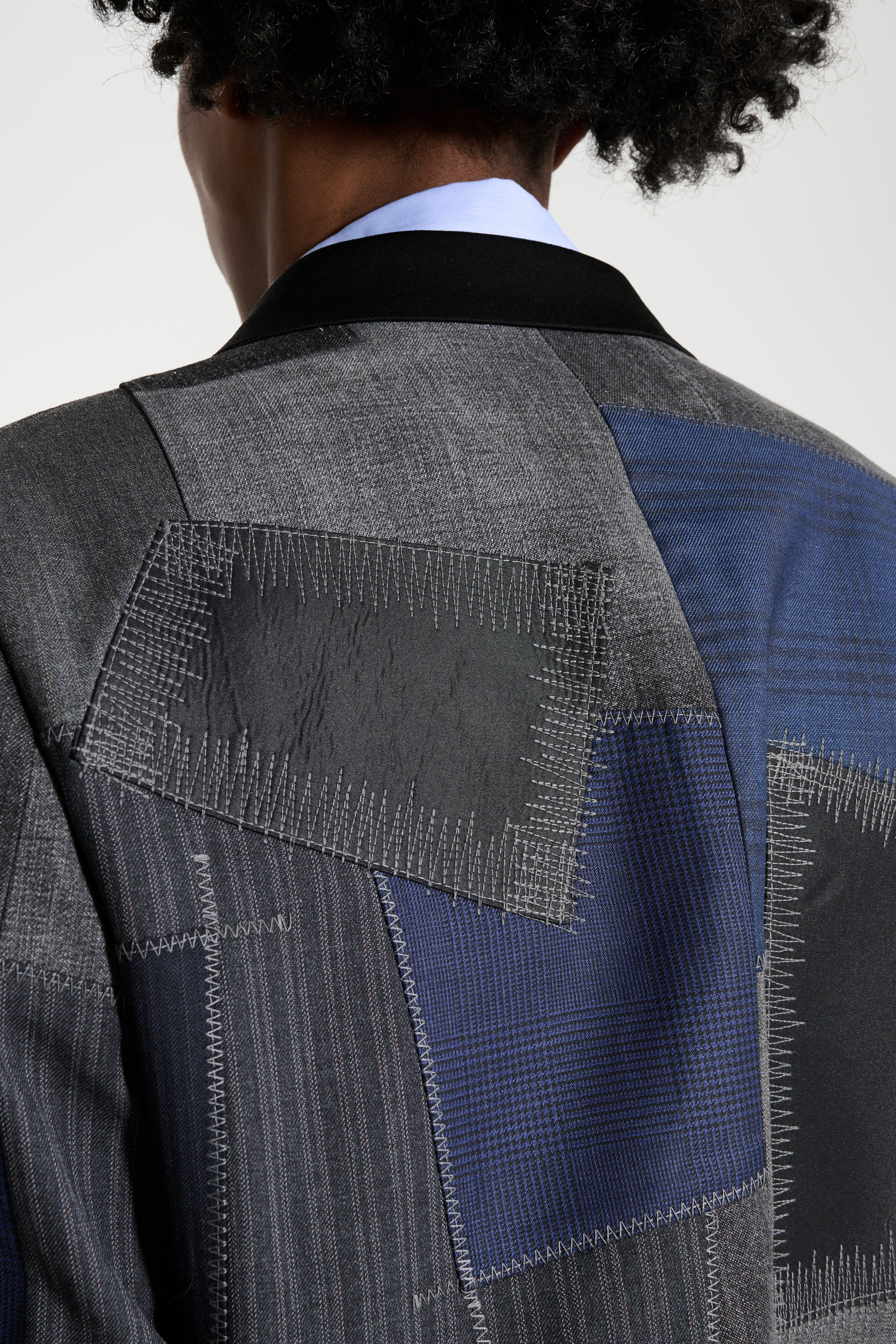 JUNYA WATANABE MAN PATCHWORK JACKET MULTI - 8