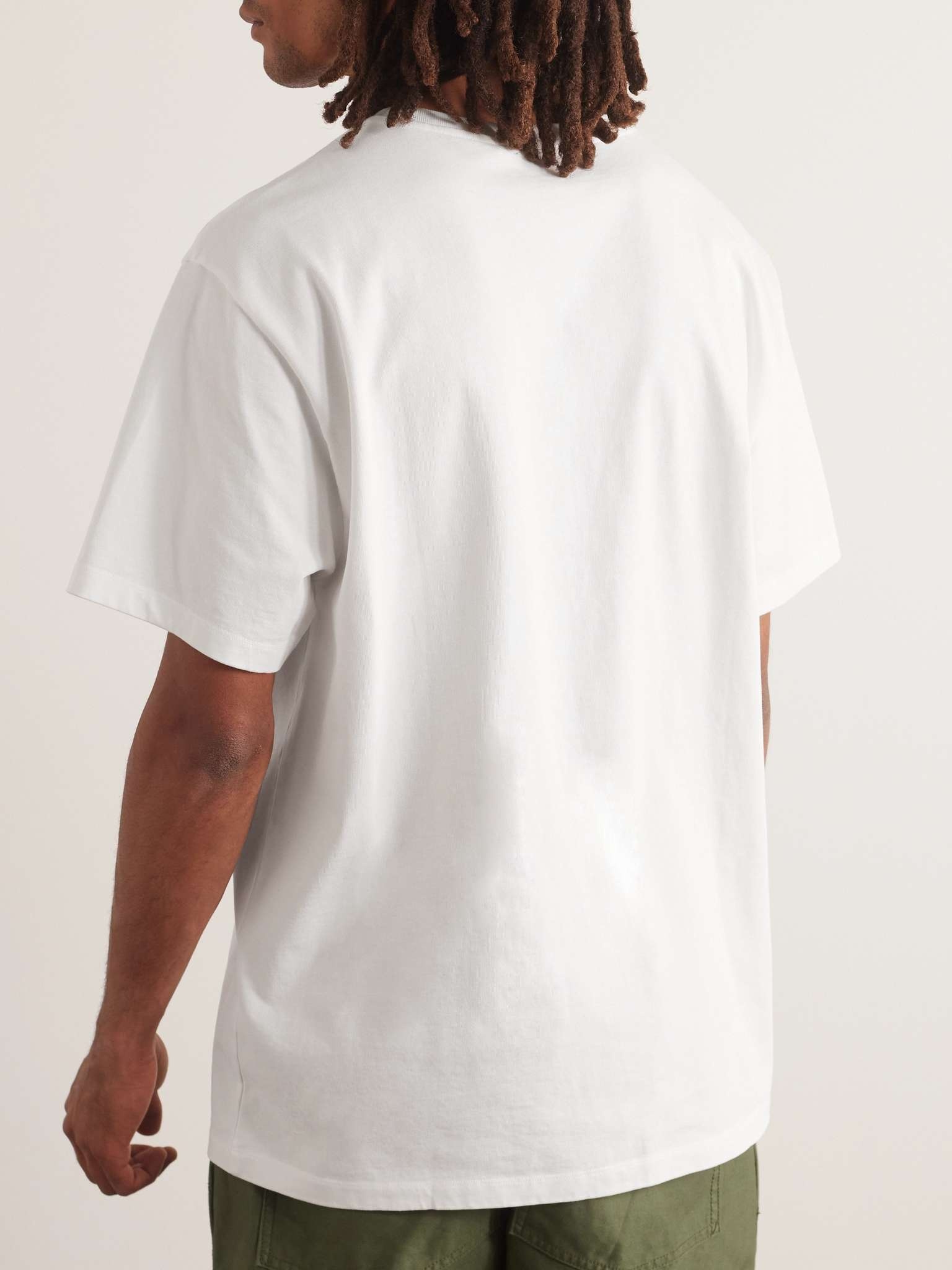 Logo-Print Cotton-Jersey T-Shirt - 3