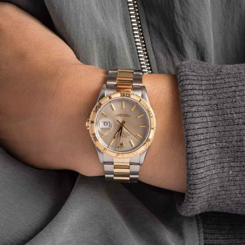 Pre-Owned Rolex Thunderbird Datejust 16263 Turn-o-Graph Bezel - 5