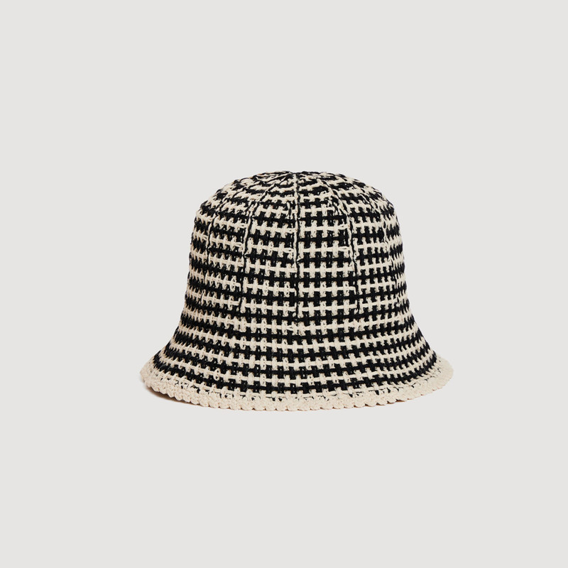 CROCHET-KNIT BUCKET HAT 4