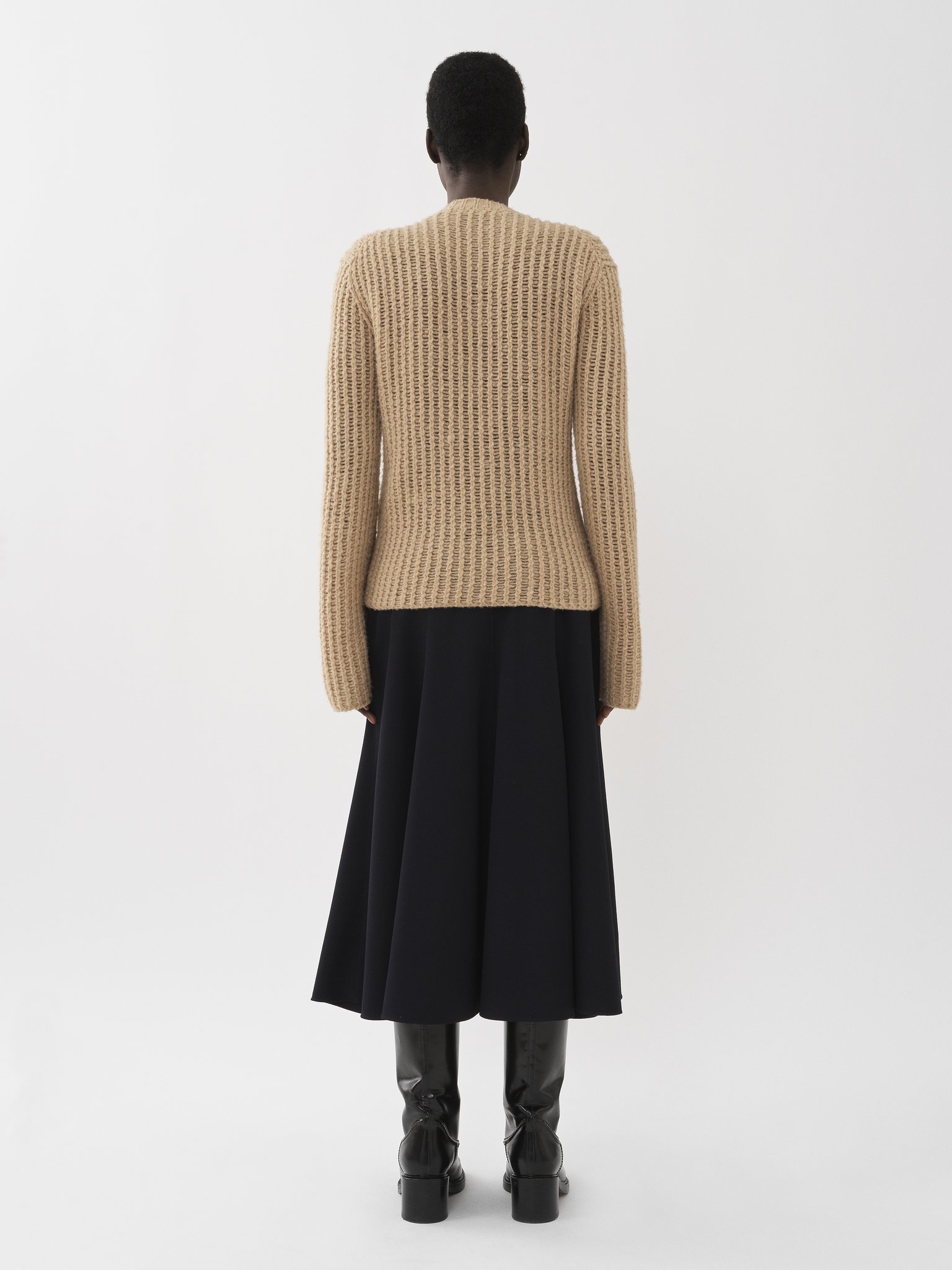 AMPLE CREW-NECK SWEATER - 5
