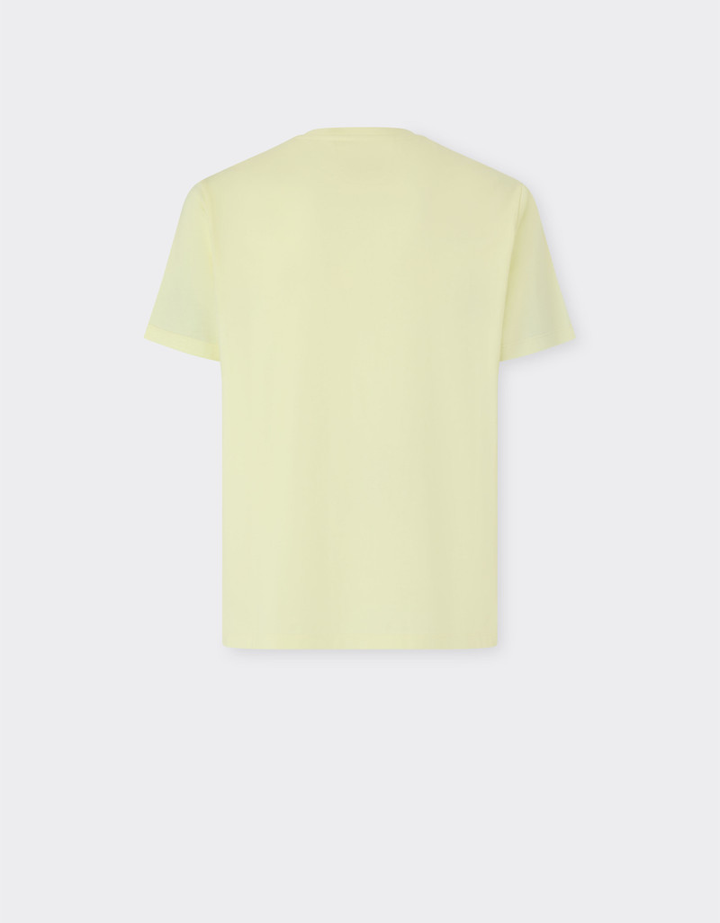 Cotton T-shirt with Ferrari logo 6