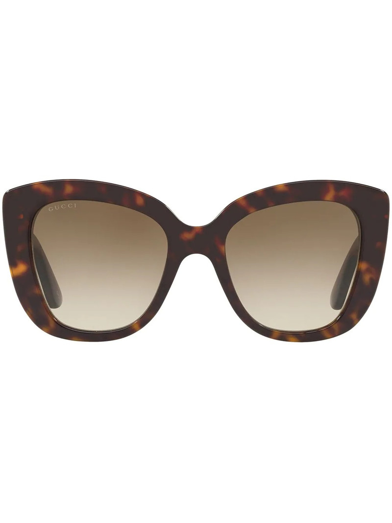 GUCCI GG0327S cat-eye frame sunglasses outlook