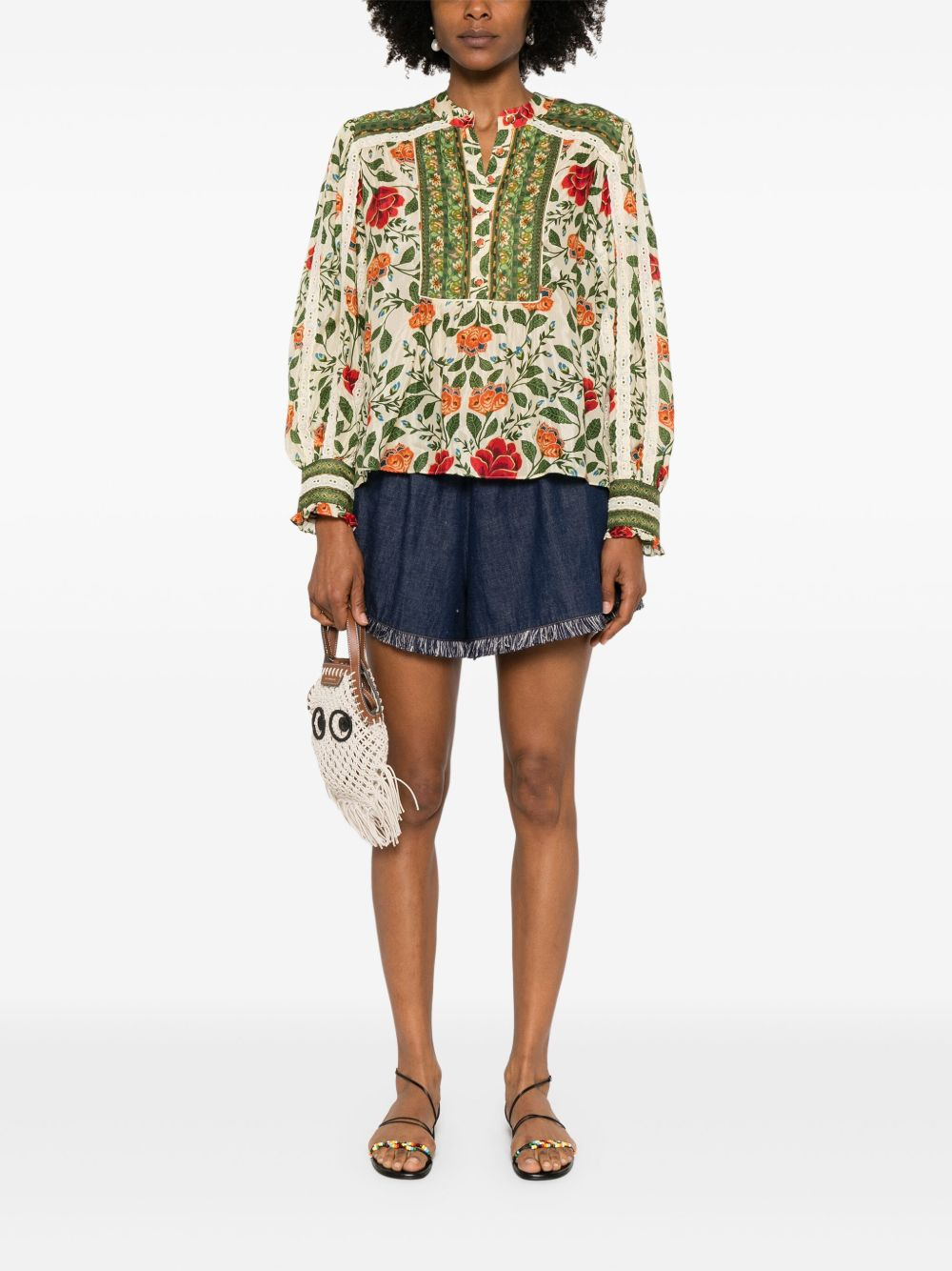 Garden Tapestry blouse - 2