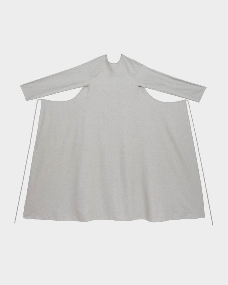 Long Sleeve Apron Dress - Wild Silk 6