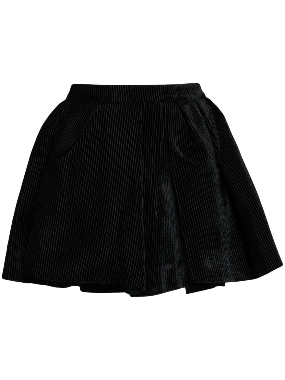 corduroy A-line skirt - 1