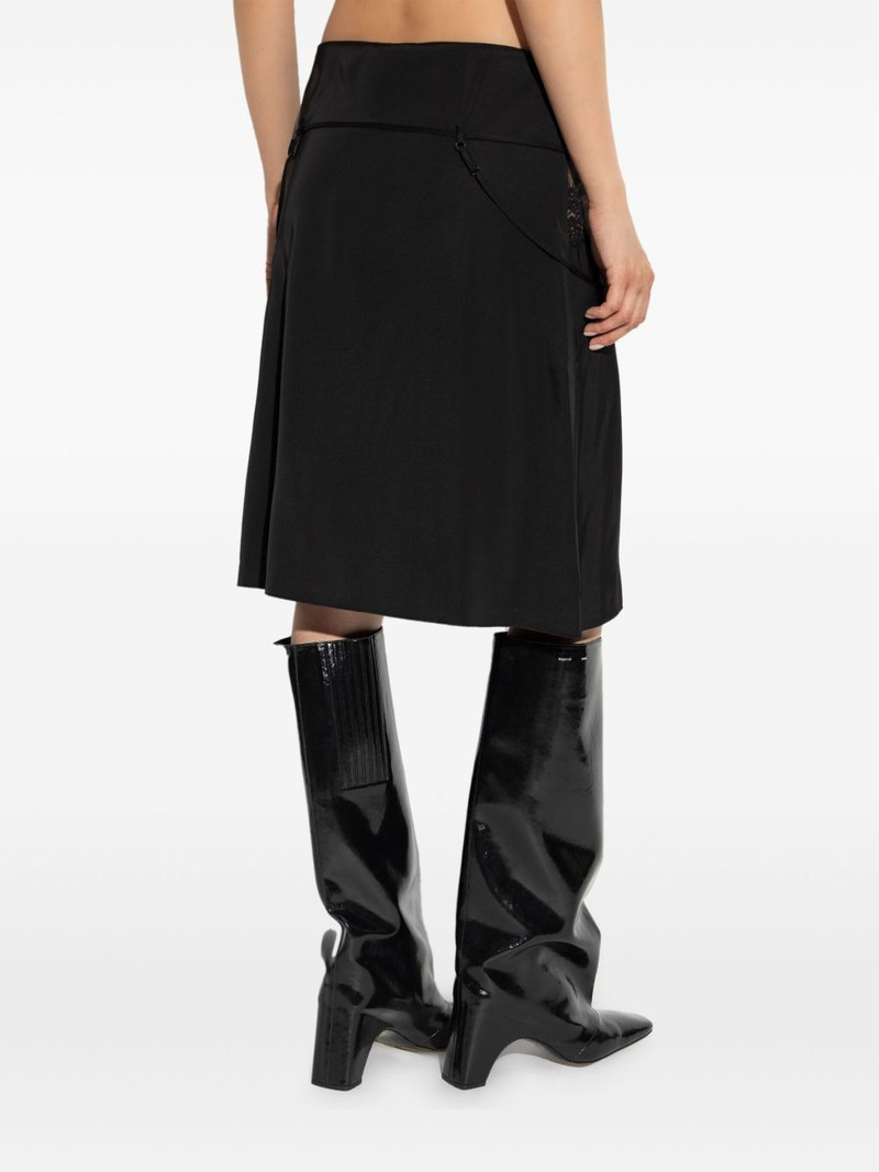 lace-insert slip mini dress 4