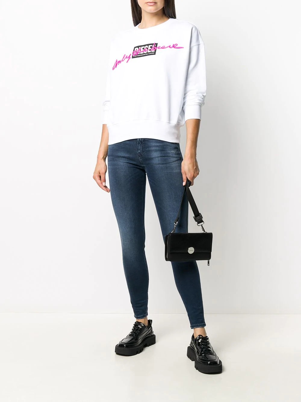 high-rise skinny jeans  - 2