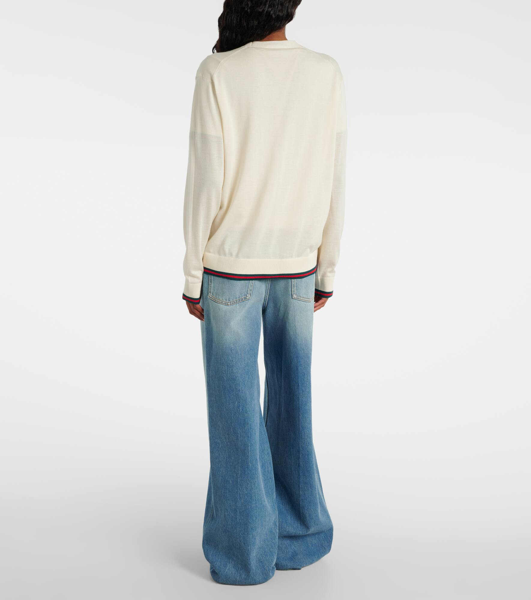 Cashmere and silk cardigan - 3
