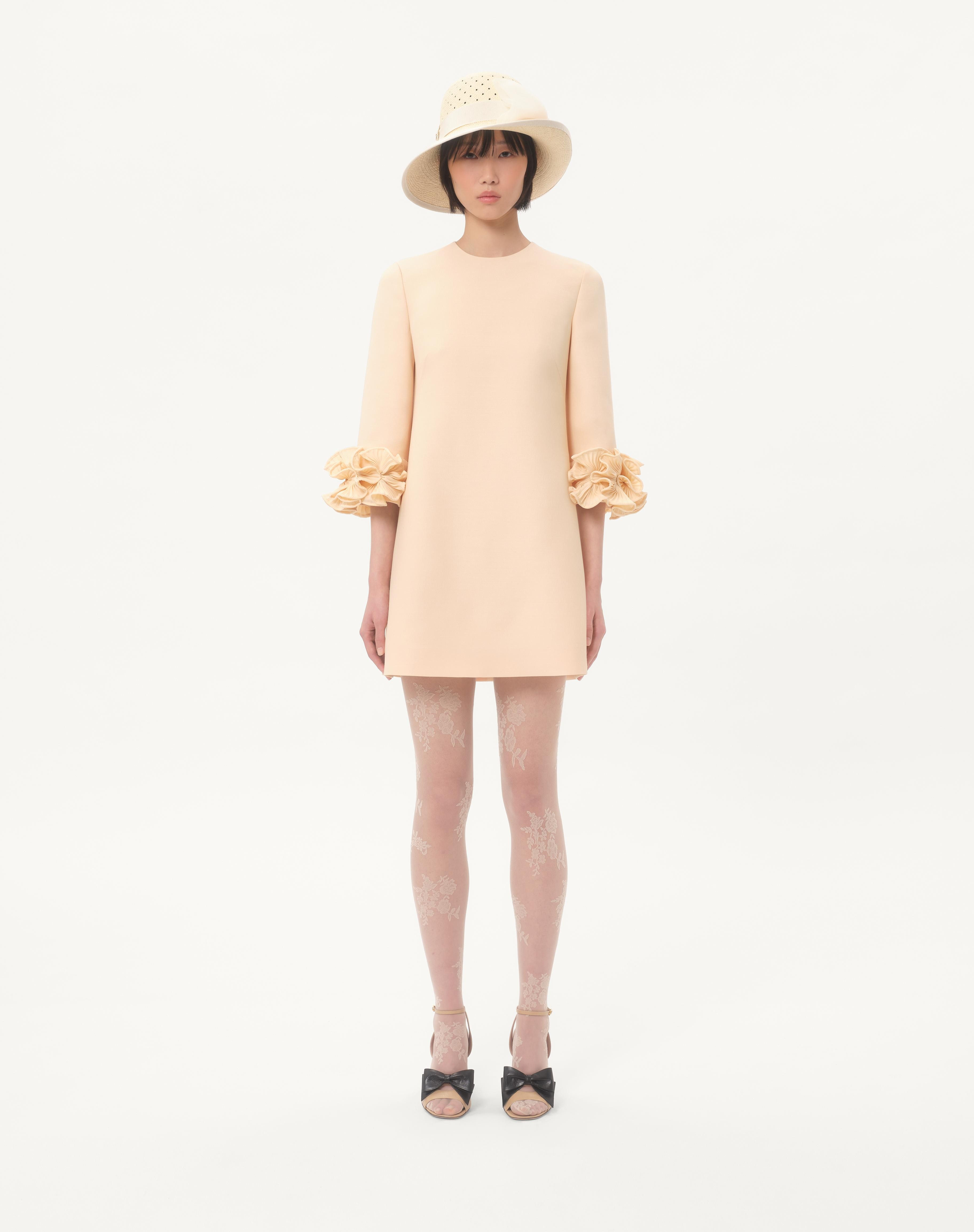CREPE COUTURE SHORT DRESS - 5