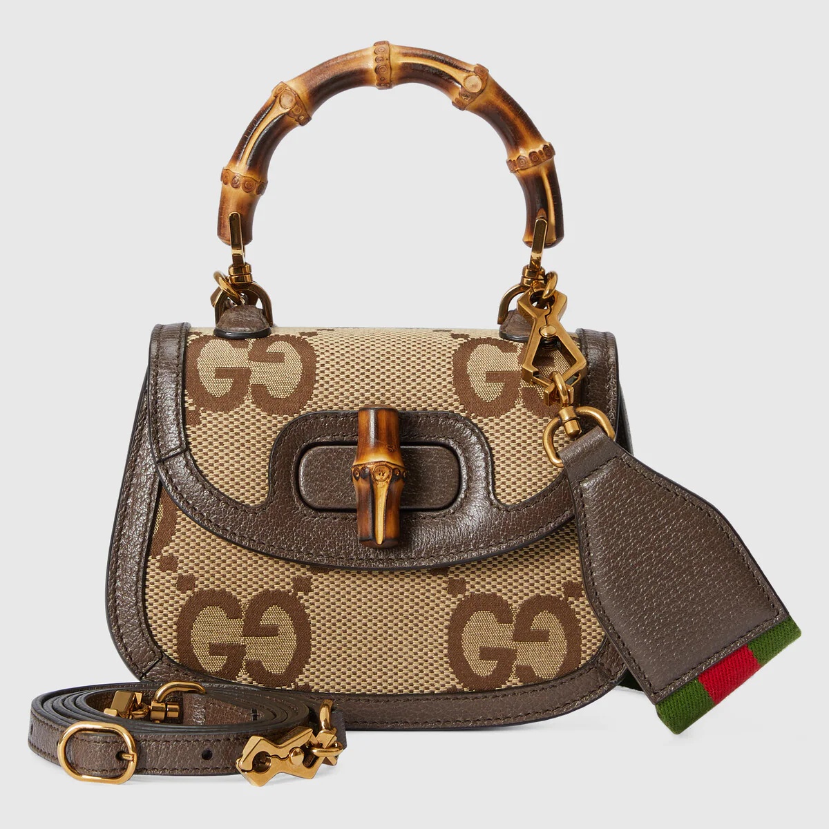 Gucci Bamboo 1947 jumbo GG mini bag - 9