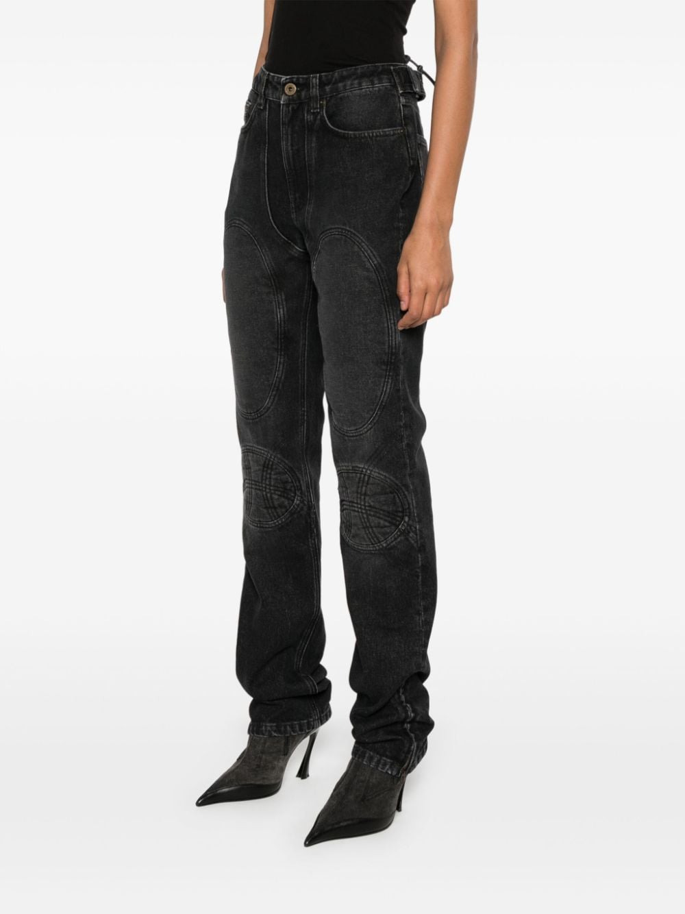 JEAN PAUL GAULTIER Jeans Black - 5
