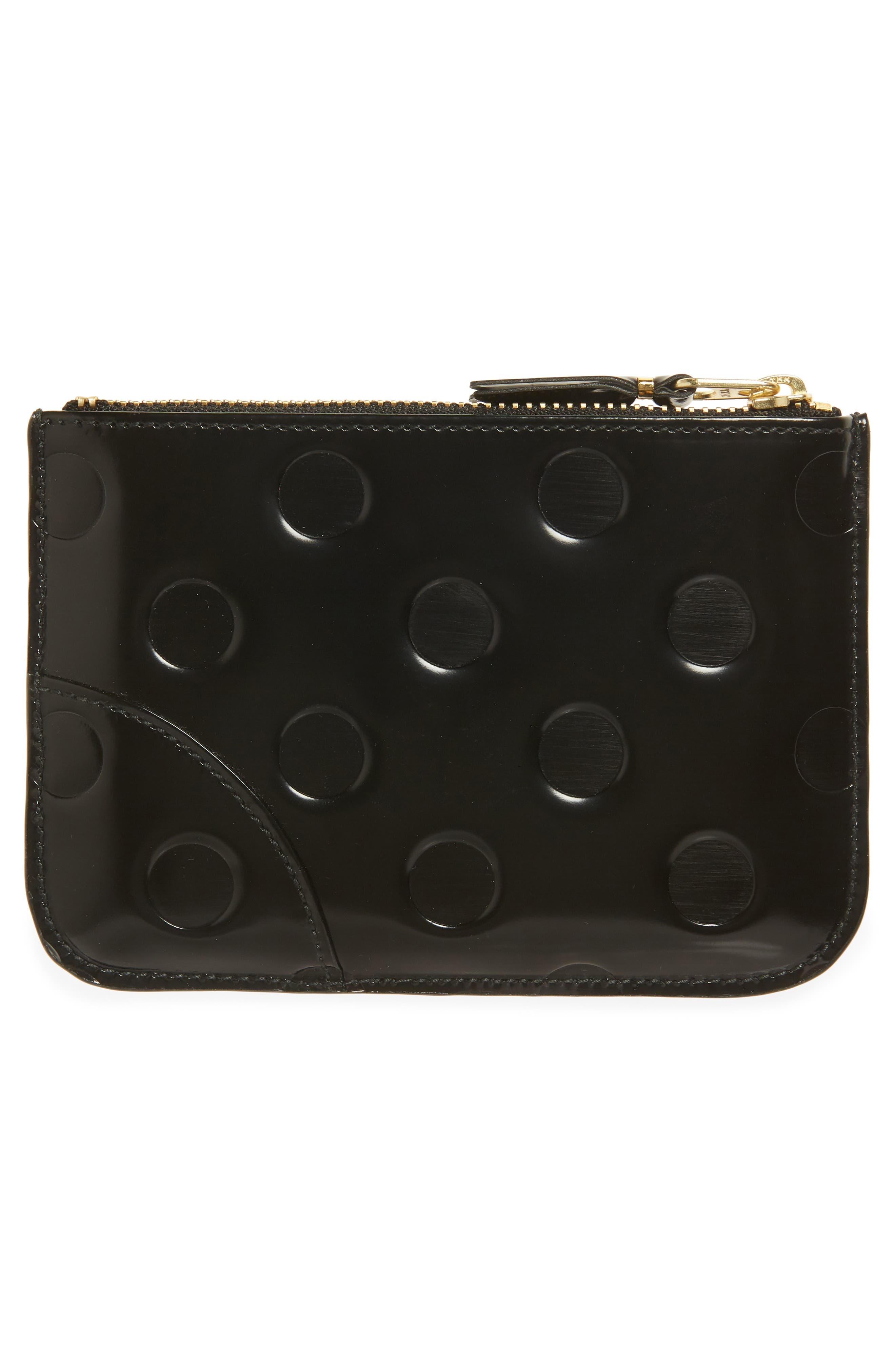 Comme des Garçons Wallets Dot Embossed Small Pouch in Black at Nordstrom - 3
