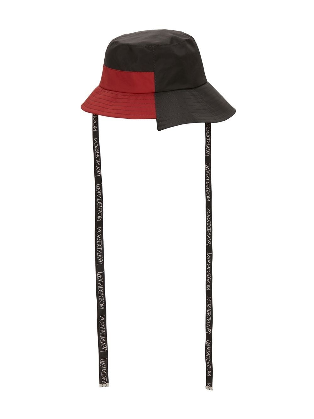 asymmetric colour-block bucket hat - 3