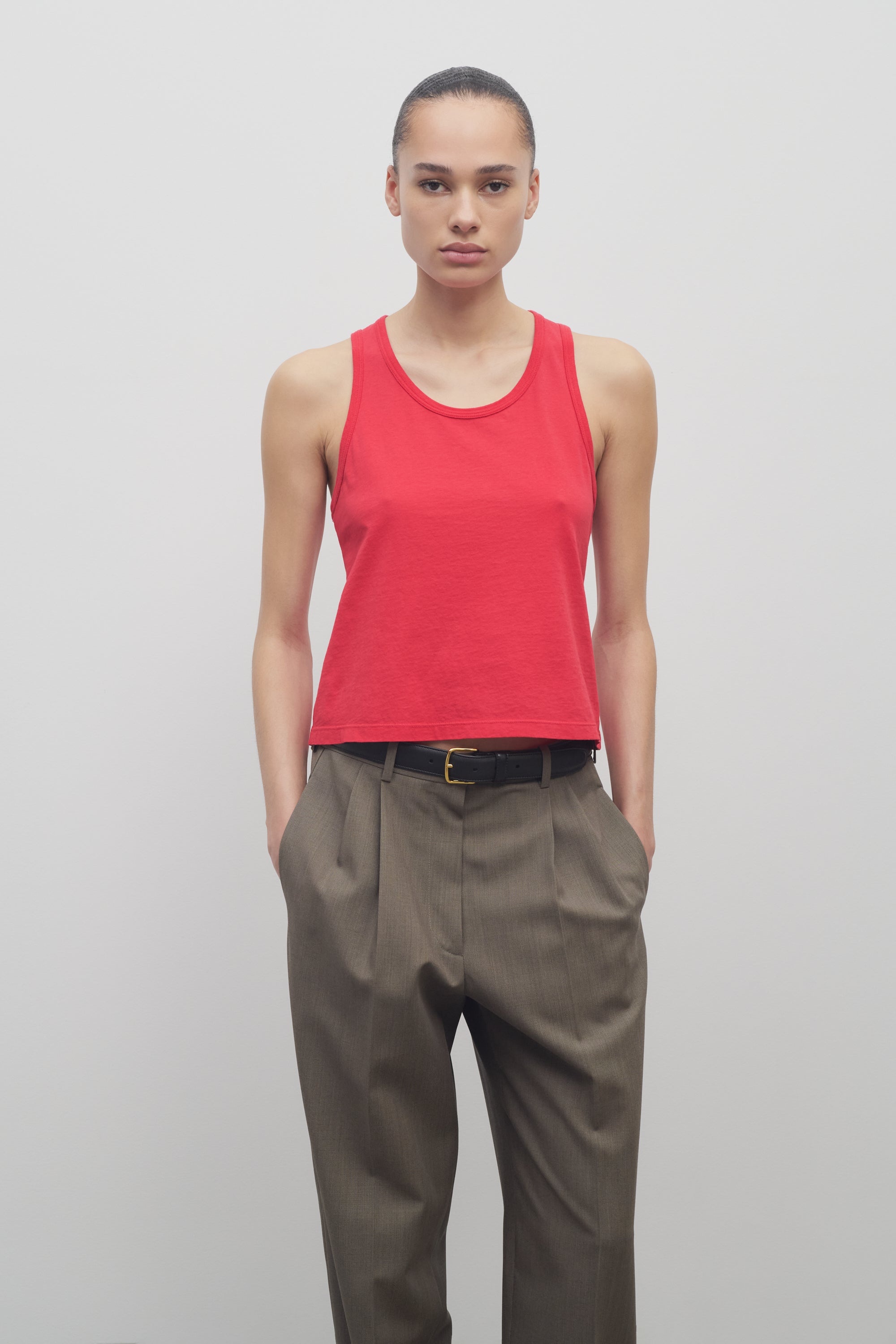Serin Tank Top in Cotton - 3