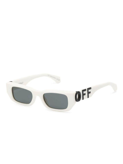 Off-White Fillmore rectangle-frame sunglasses outlook