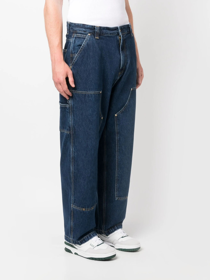 Carhartt Carhartt Nash DKlow-rise Panelled Wide-leg Jeans outlook