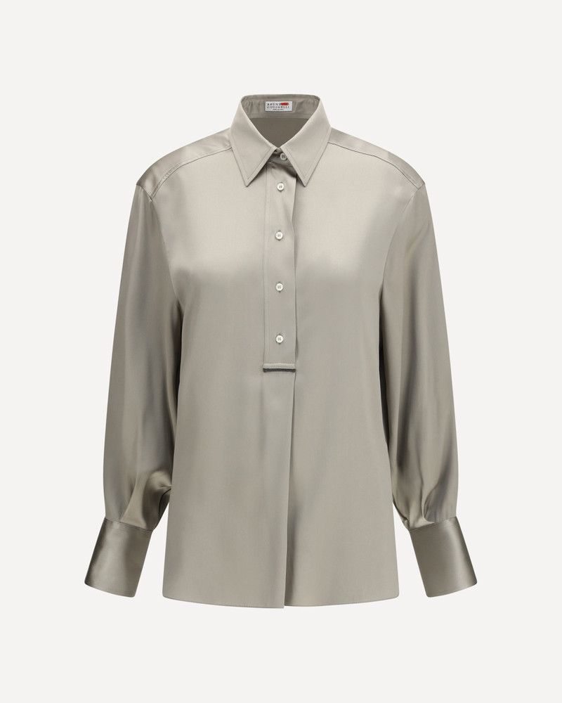 Silk satin Shirt 1