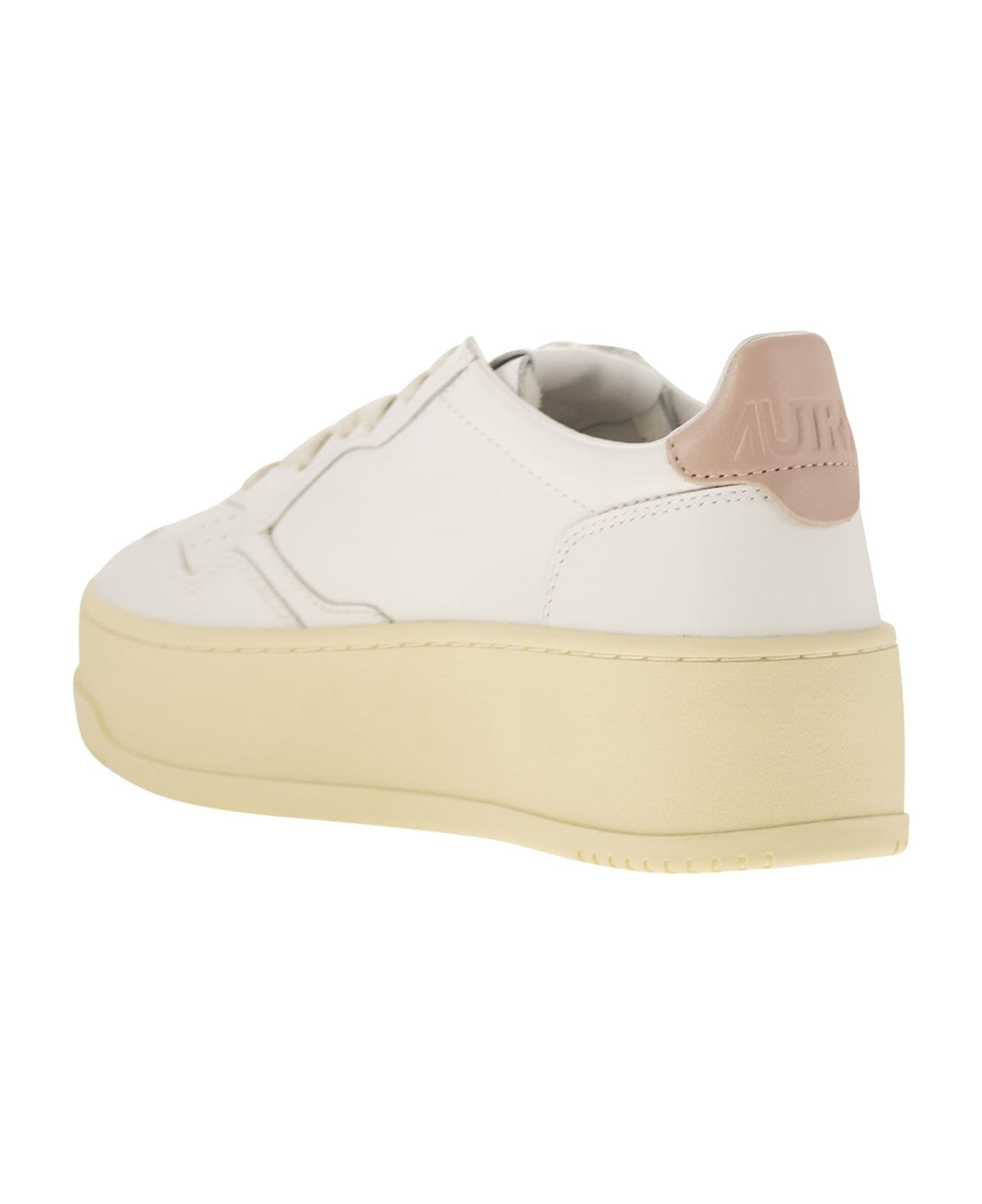 Medalist Platform - Leather Trainers - 3