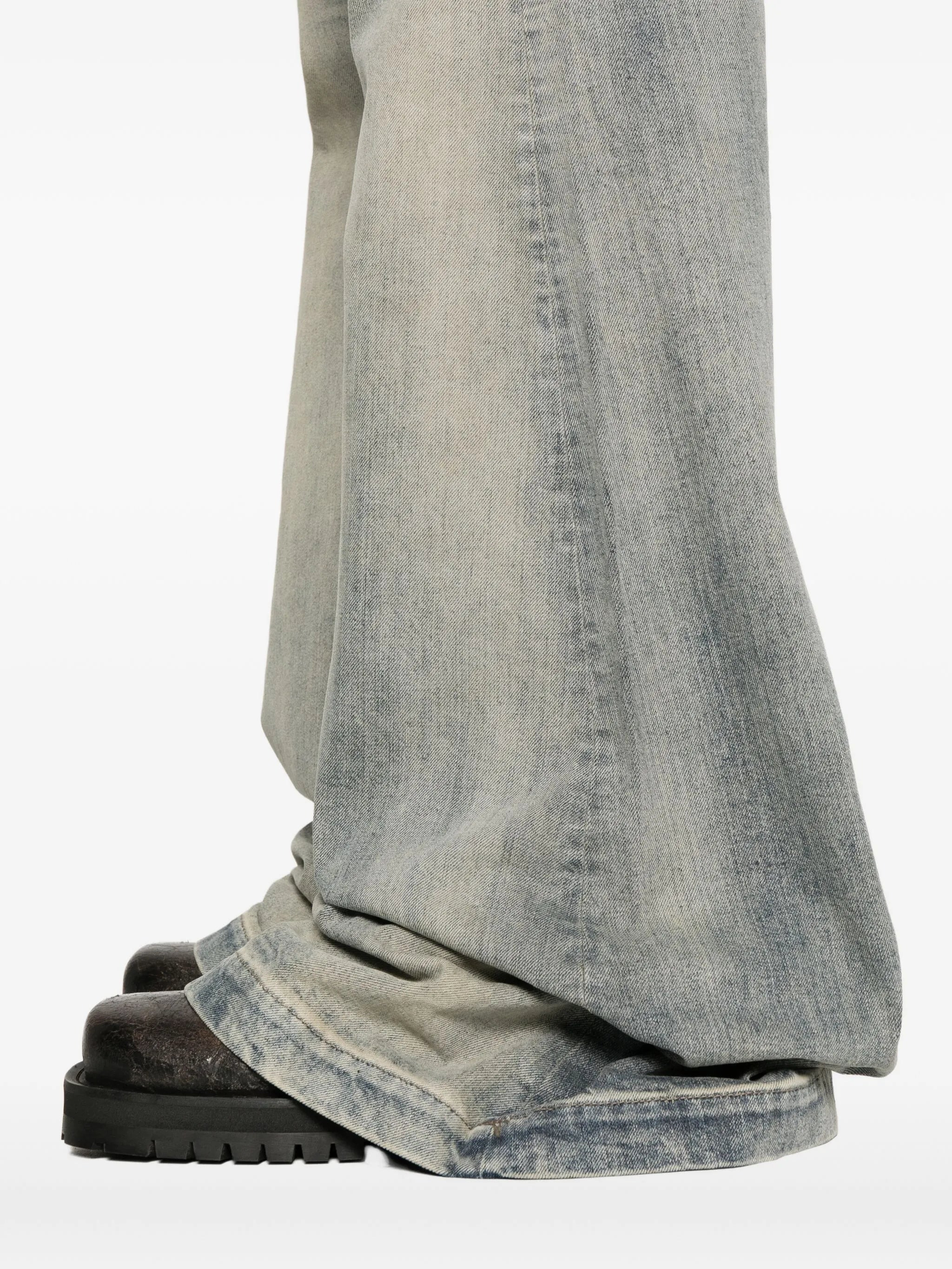 Rick Owens Drkshdw Bolan Bootcut Faded-effect Jeans - 4