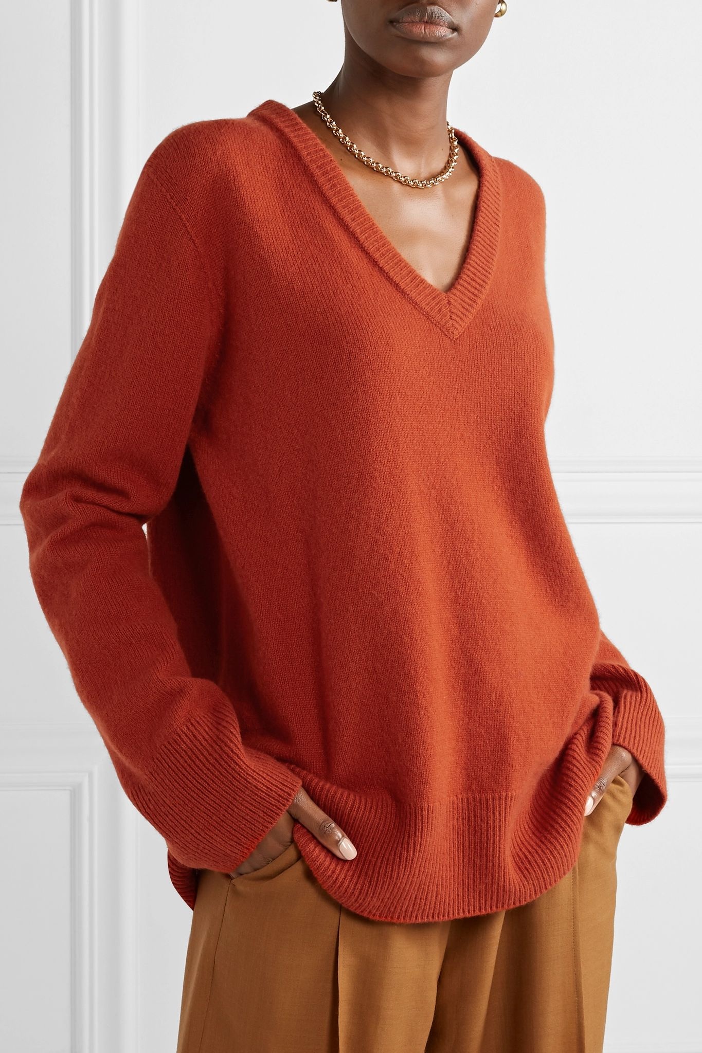 Elaine oversized wool and cashmere-blend sweater - 3