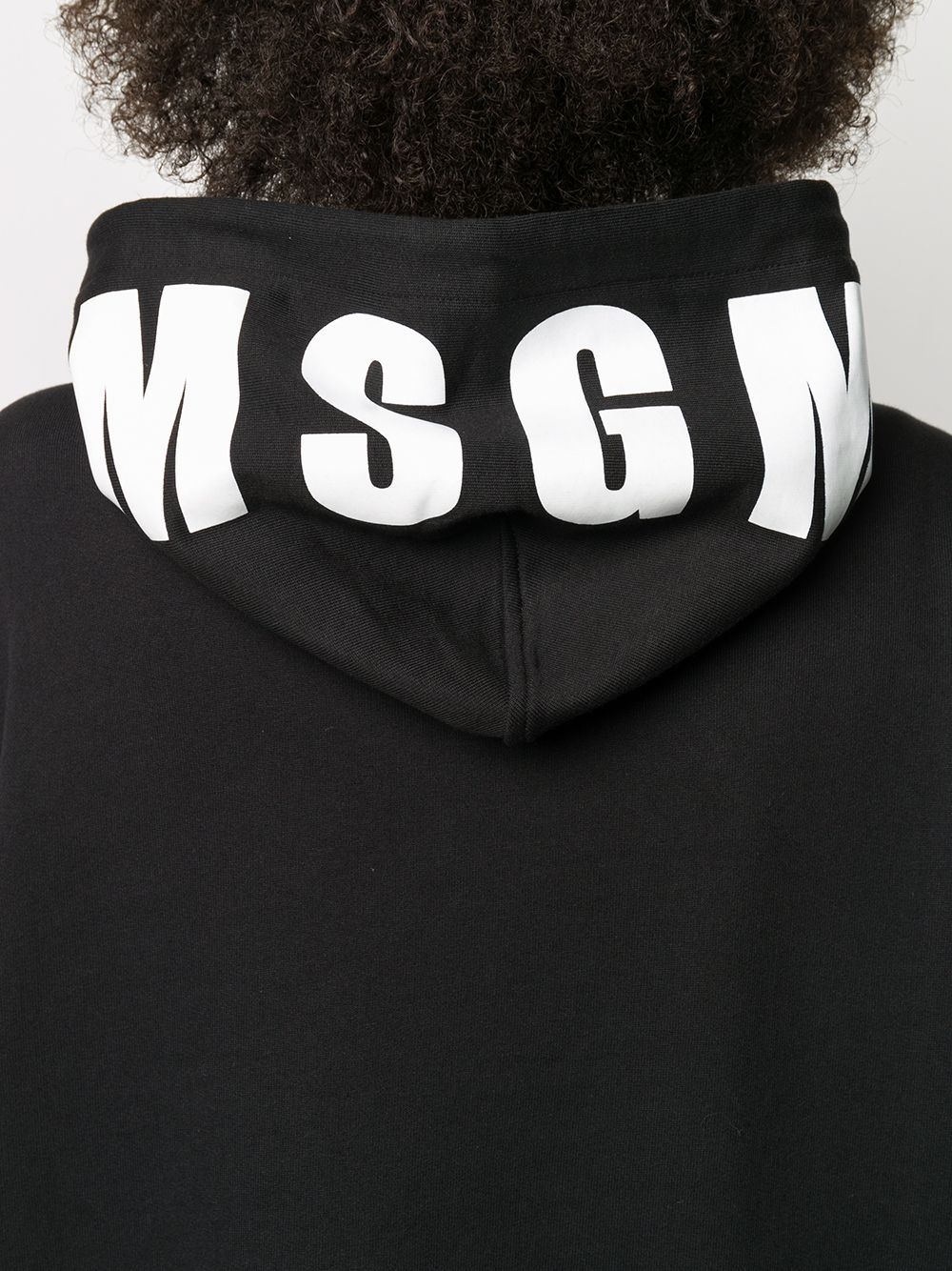 logo-print hooded sweatshirt - 5