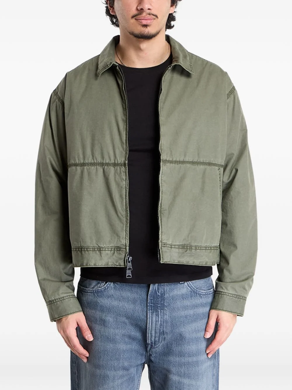 zip-up jacket - 1
