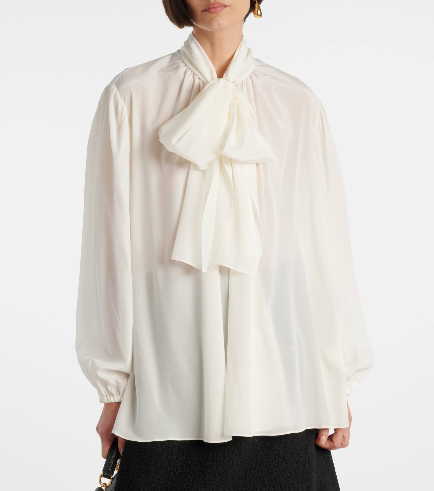 Silk-blend top - 6