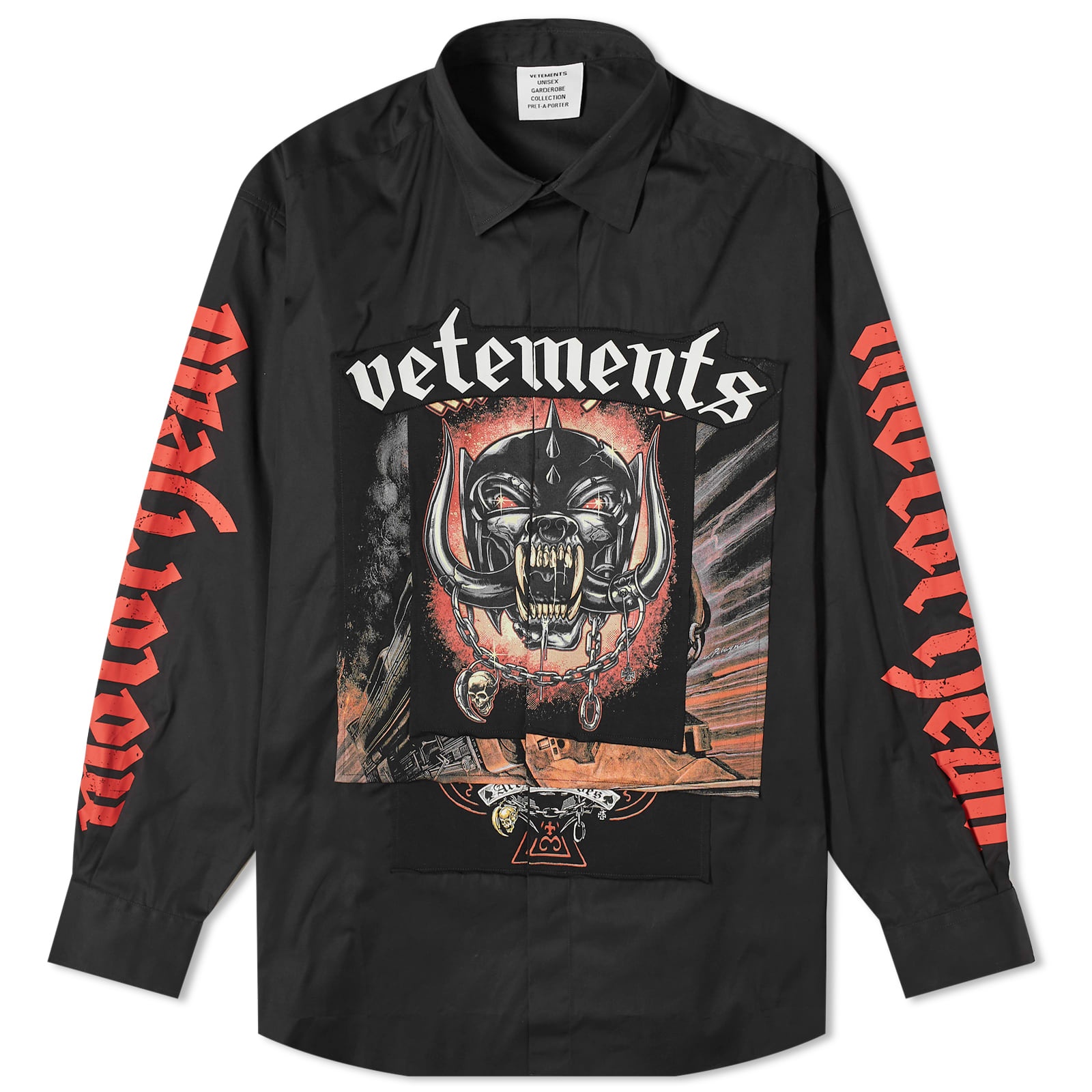 VETEMENTS Motorhead Jersey Shirt - 1