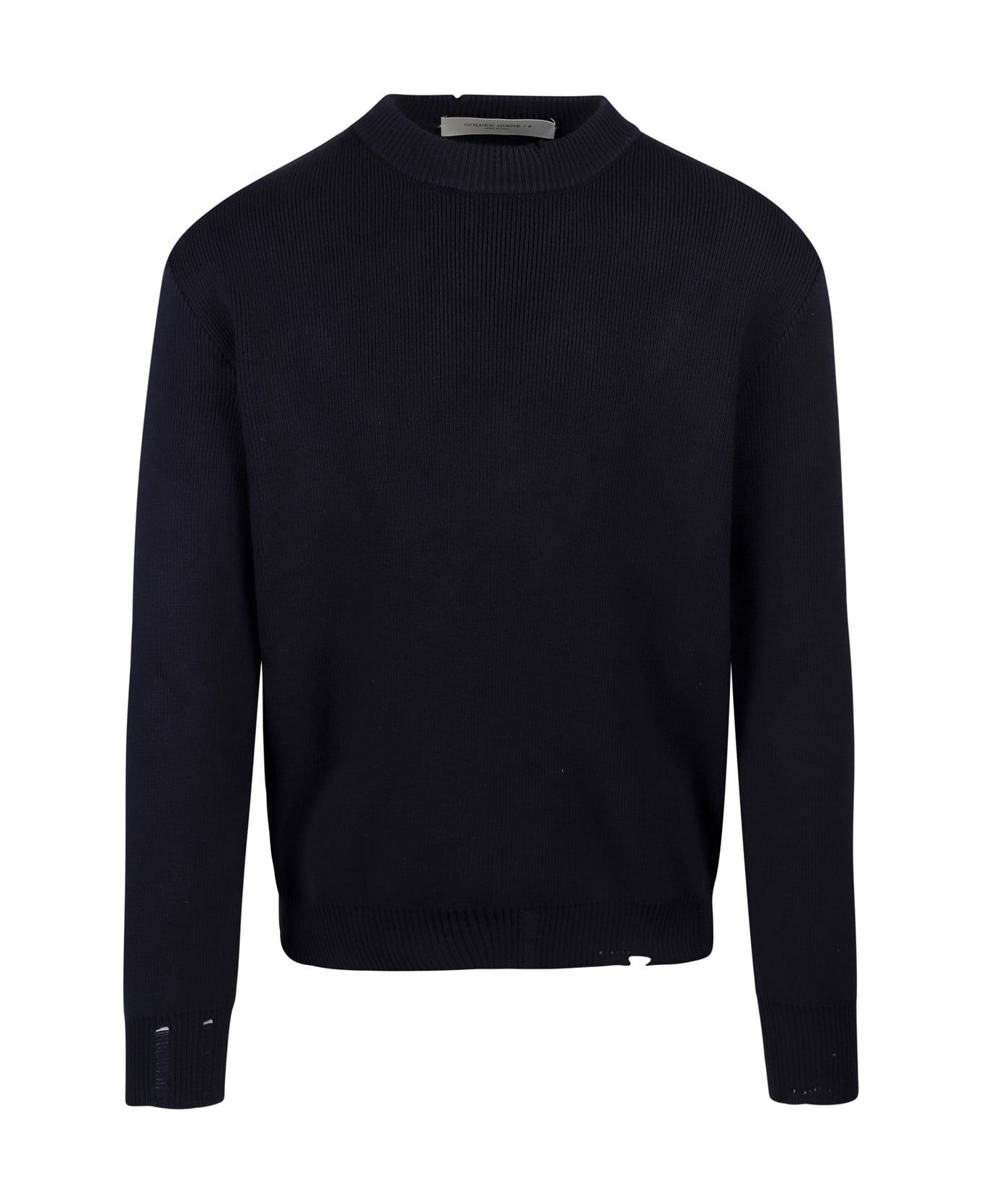 Long Sleeve Crew-neck Sweater - 1