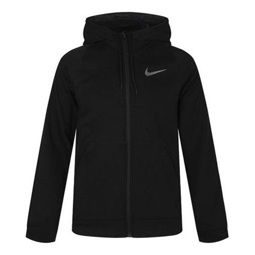 Nike As M Nk Dry Hd Fz Flc Project Full-length zipper Cardigan Training hoodie Jacket Black CT6011-0 - 1