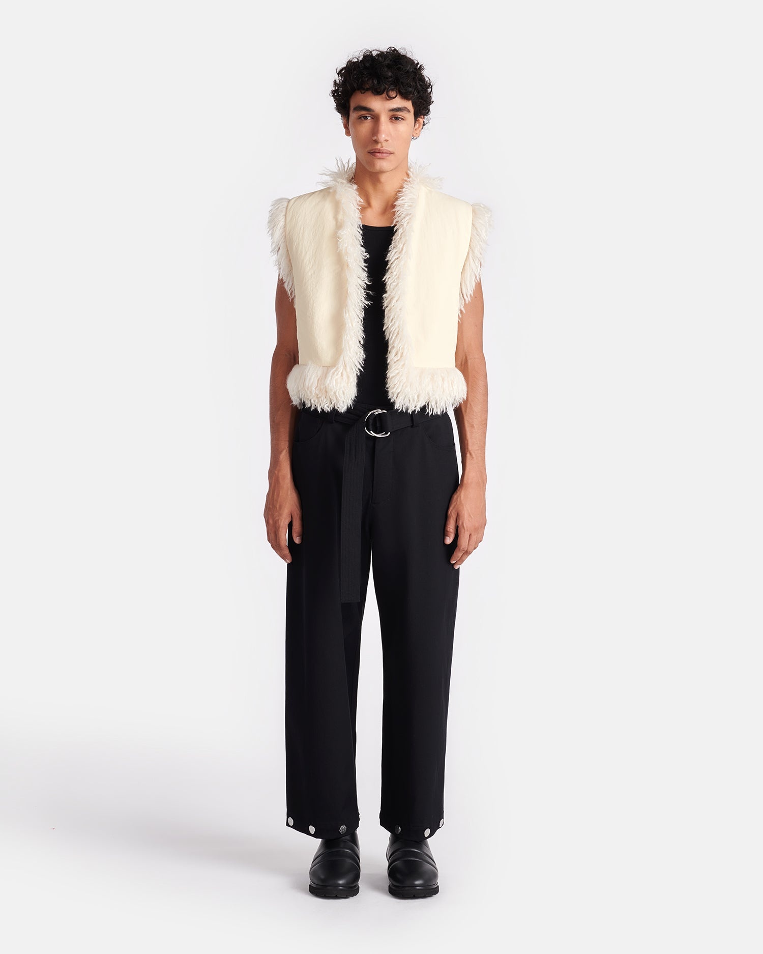 Faux Racka Fur Vest - 15