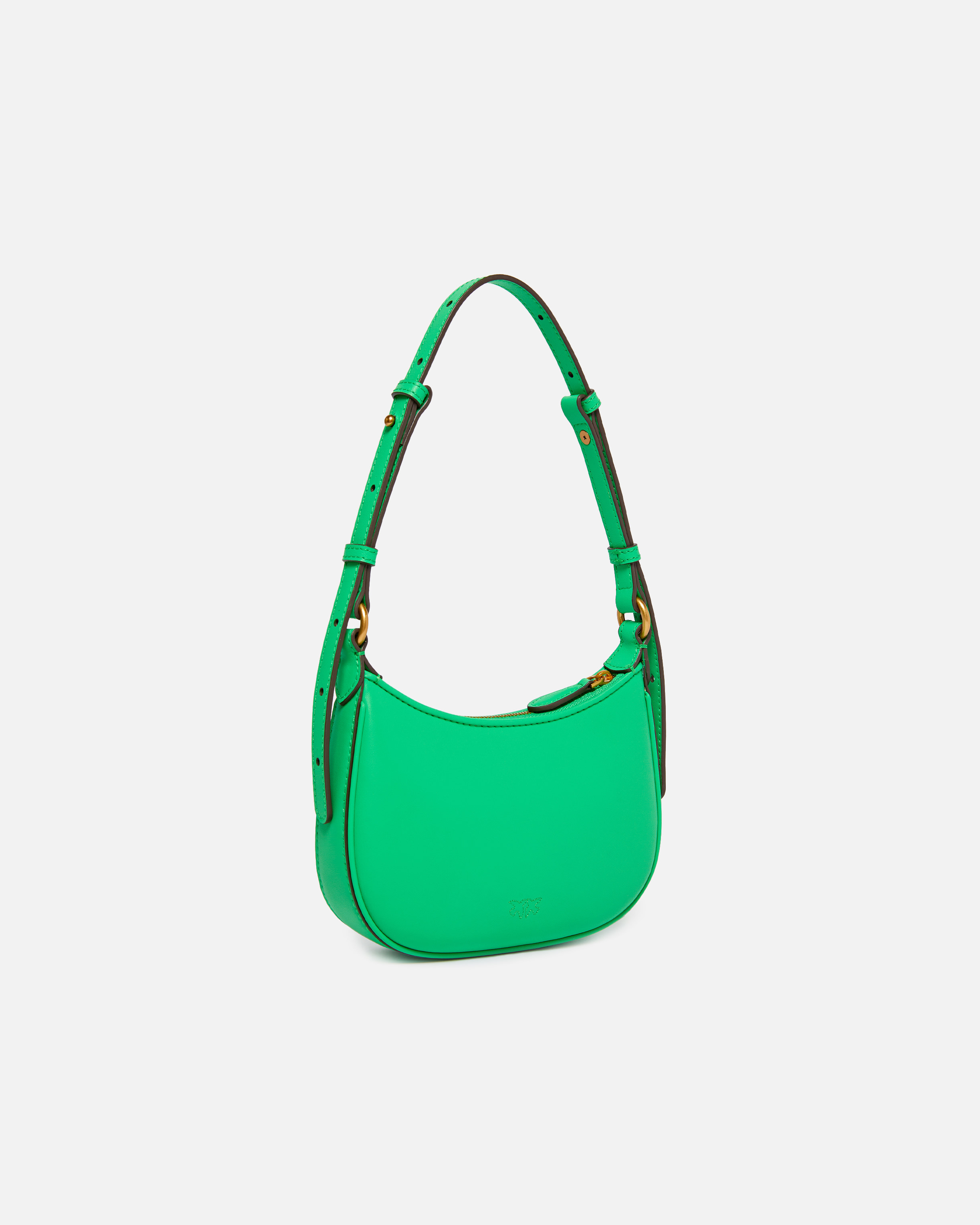 HALF MOON BABY LEATHER SHOULDER BAG - 2