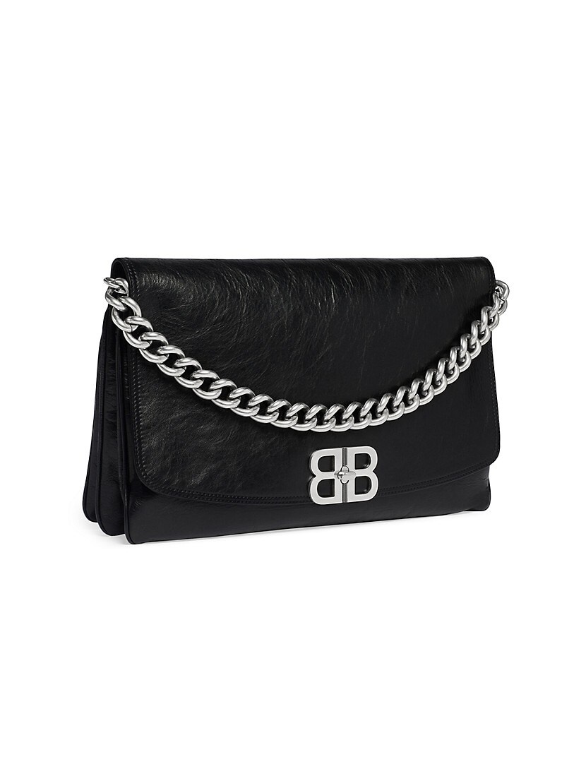 【BALENCIAGA】Flap Shoulder Bag ★関税送料込み Raf changing Quote bag Black - SchaferandweinerShops Guam