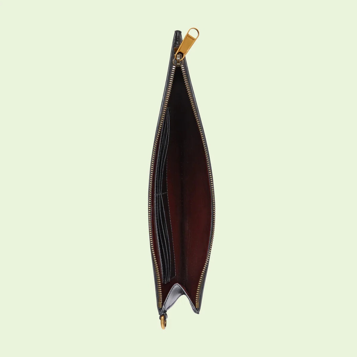 Ophidia crocodile trim pouch - 7